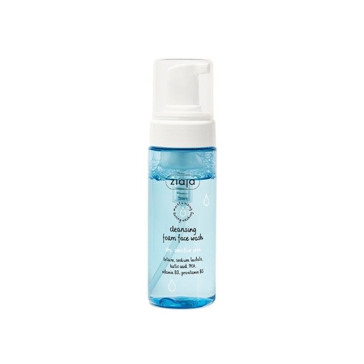 Ziaja Reinigungsschaum zum Abschminken für trockene und gereizte Haut, 150 ml