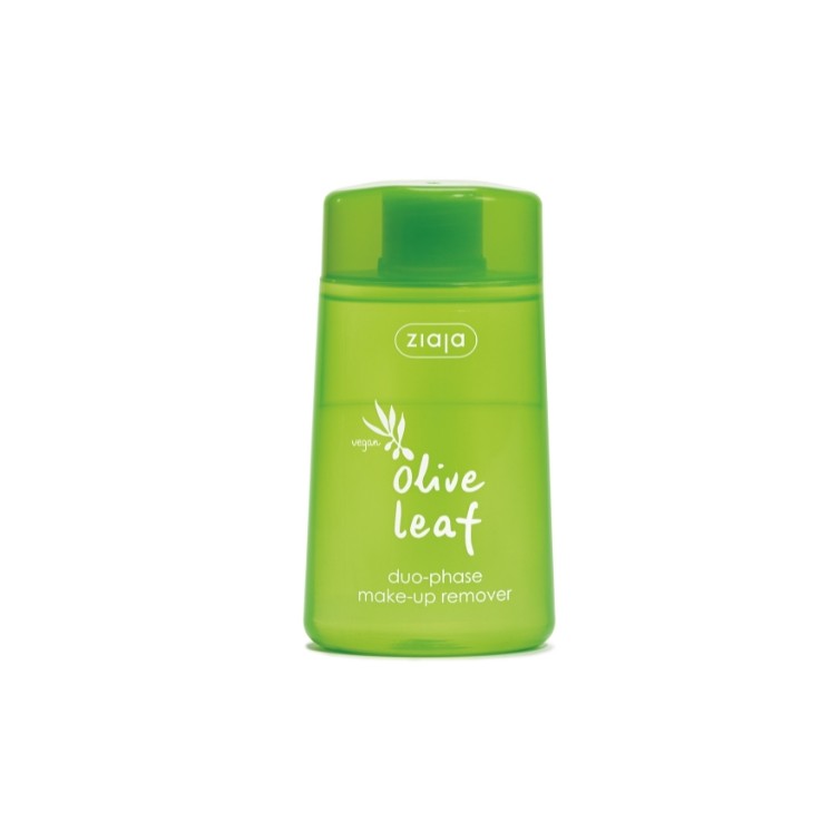 Démaquillant yeux et lèvres biphasé aux feuilles d'olivier vert Ziaja 120 ml