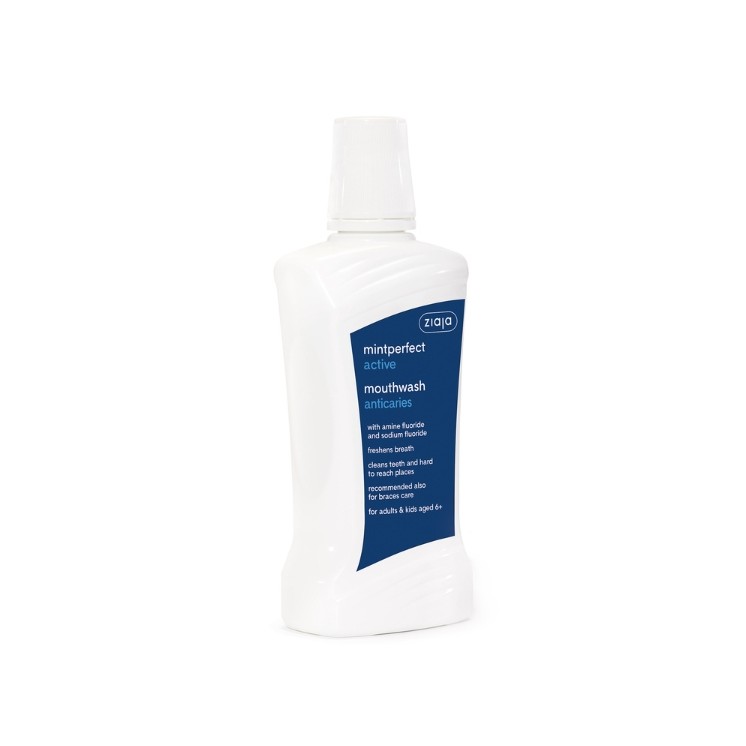 Ziaja Mintperfect Activ Anti-Karies Zahnflüssigkeit 500 ml