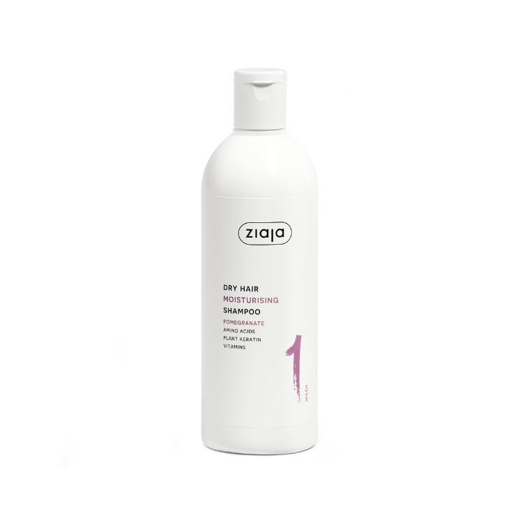 Ziaja Pomegranate Hair Shampoo Moisturizing 400 ml
