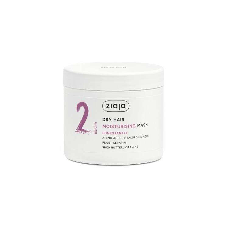 Masque capillaire hydratant à la grenade Ziaja 350 ml