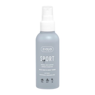 Ziaja Sport Up Aqua - Körper- und Gesichtstonikumspray 120 ml