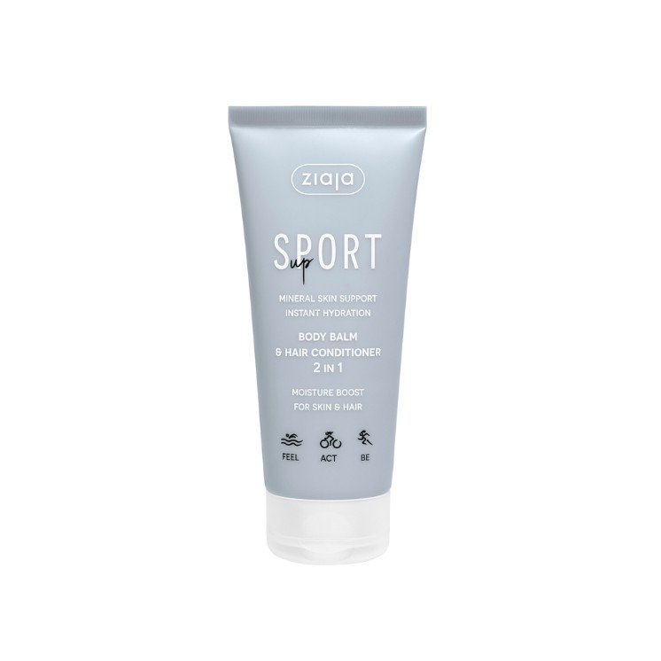 Ziaja Sport Up 2w1 Balsam do ciała i Odżywka do włosów 200 ml