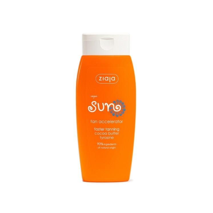 Ziaja Sun Tanning Activator met tyrosine en cacaoboter 150 ml