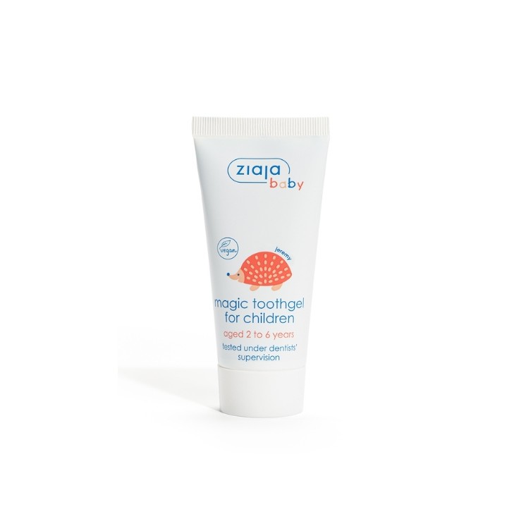 Gel dentaire magique Ziaja Baby pour enfants de 2 à 6 ans 50 ml