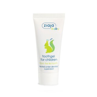 Gel dentaire sans fluor Ziajka pour enfants 50 ml