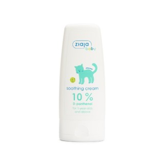 Ziaja Ziajka Krem dla dzieci kojący z 10% D-panthenolem 60 ml Ziaja Ziajka Krem dla dzieci kojący z 10% D-panthenolem 60 ml