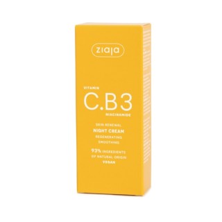 Ziaja Witamina C.B3 Niacynamid Crème-Masque de Nuit Visage 50 ml