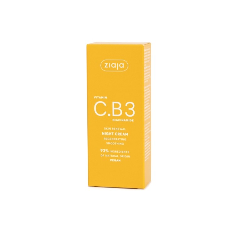 Ziaja Witamina C.B3 Niacynamid night face cream-mask 50 ml