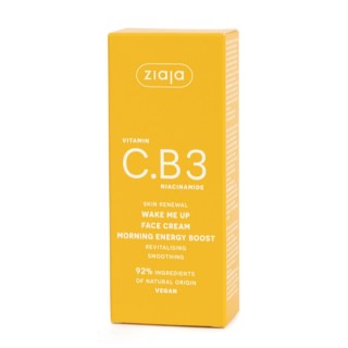 Crème visage Ziaja Witamina C.B3 Niacynamid pour réveil matinal 50 ml