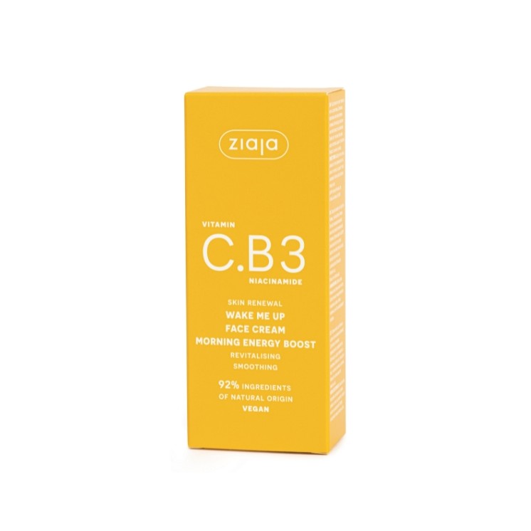 Ziaja Vitamin C.B3 feuchtigkeitsspendende Erweckungscreme 50 ml
