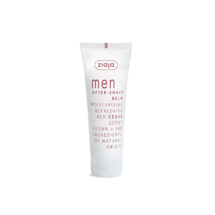 Ziaja Yego Feuchtigkeitsspendender und erfrischender Aftershave-Balsam, Duftcode: Red Cedar