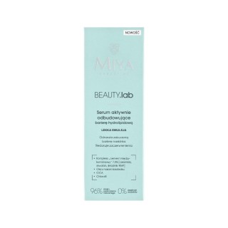 Miya Cosmetics BEAUTY .lab Serum zum aktiven Wiederaufbau der Hydrolipidbarriere Leichte Emulsion 30 ml