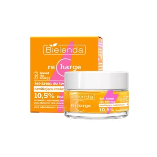 Bielenda Recharge feuchtigkeitsspendendes und aufhellendes 4-in-1-Gesichtscremegel 50 ml
