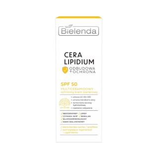 Bielenda Cera Lipidium Multiceramide Nährende Barriere-Gesichtscreme SPF50 50 ml