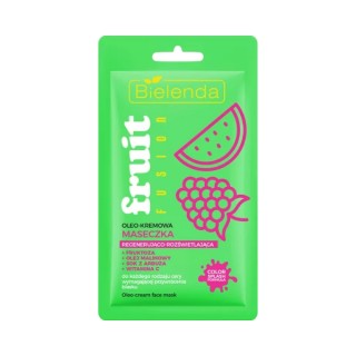 Bielenda Fruit Fusion Oleo - masque visage crémeux régénérant et éclaircissant 8 g