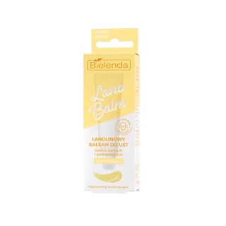Bielenda Lano Balm Baume à lèvres régénérant à la lanoline 10 g