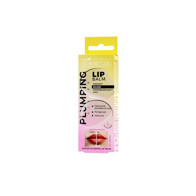Bielenda Plumping Ginger imbirowy Balsam powiększający usta 10 g