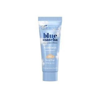 Bielenda Blue Matcha Feuchtigkeitsfluid - Mousse /03/ Sunny Beige 30 g