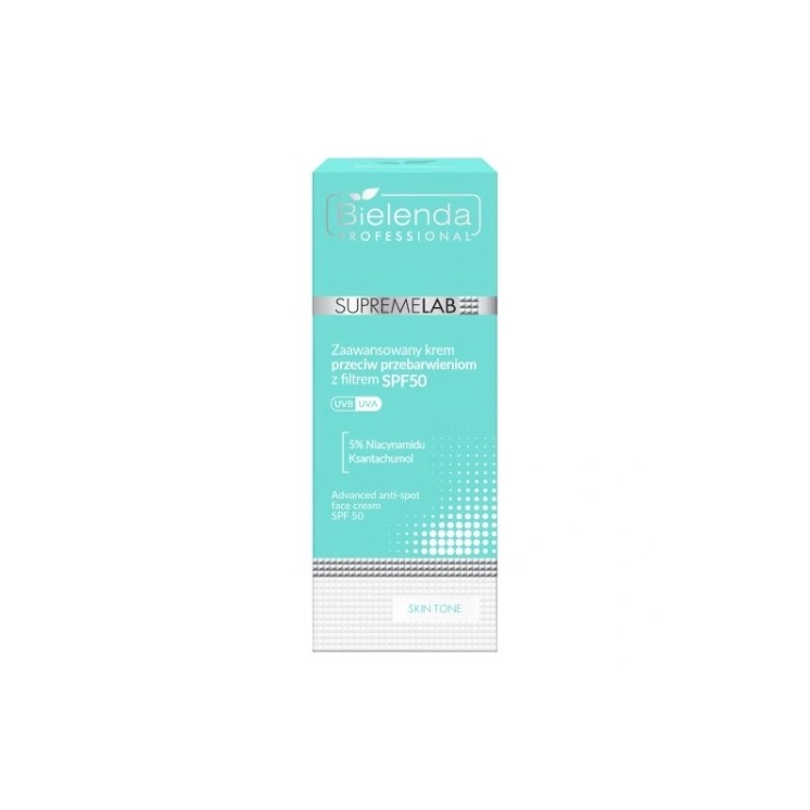 Bielenda Professional SUPREMELAB Skin Tone Anti-Discoloration Face Cream SPF50 + 50 ml