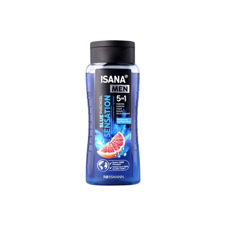 Гель для душу Isana Men 5 в 1 300 мл