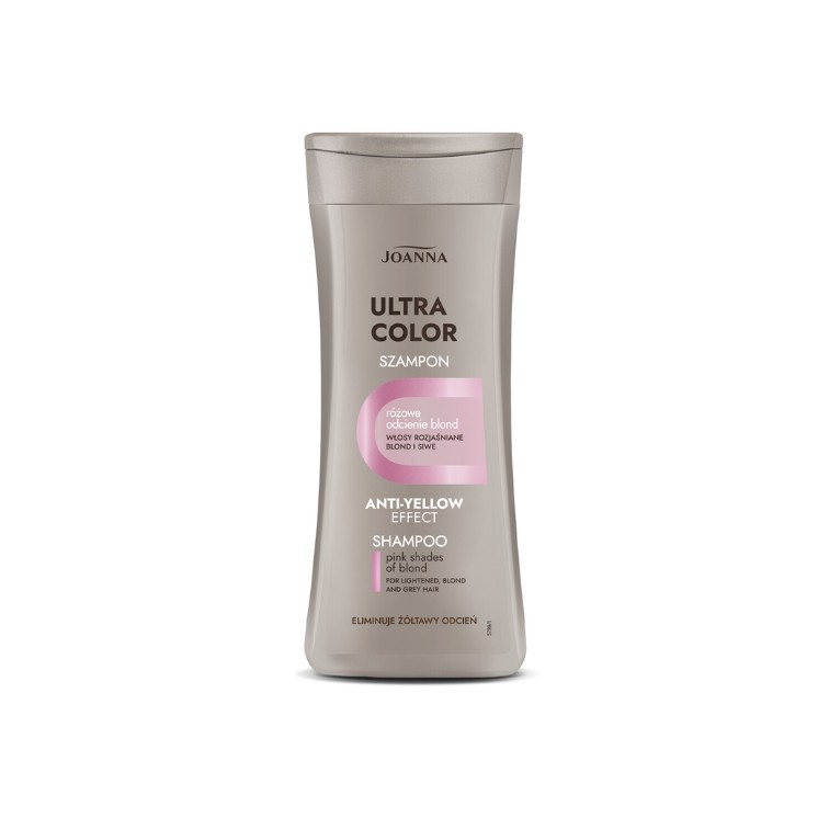 Joanna Ultra Color Szampon do włosów różowy blond 200 ml