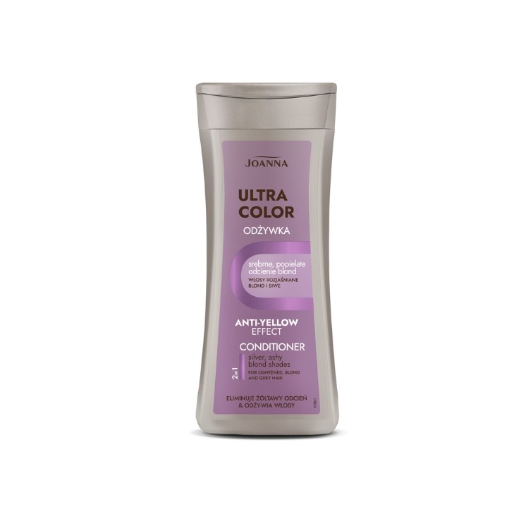 Joanna Color System Odżywka do włosów koloryzująca srebrne odcienie blond
