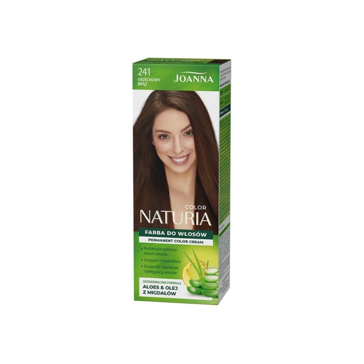 Joanna Naturia Color Farba do włosów /241/ Orzechowy brąz