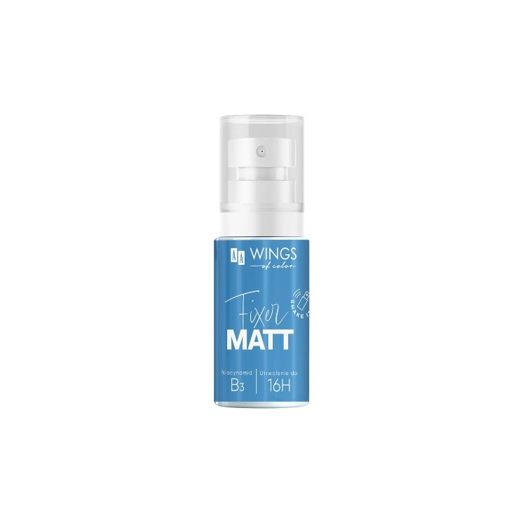AA Wings of Color Make Care matująca Mgiełka utrwalająca makijaż 50 ml
