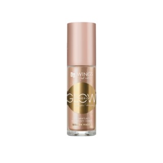 AA Wings of Color Power of Glow płynny Rozświetlacz do twarzy Golden Magic 30 ml
