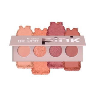 Палетка тіней для повік AA Wings of Color No Limit Volume Pink 4 г