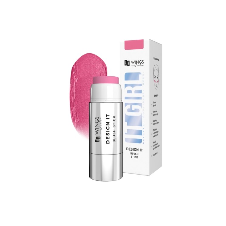 AA Wings of Color It Girl Design It Blush stick Róż do policzków /01/ 5 g