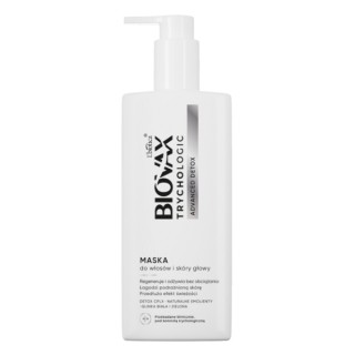 L'biotica BIOVAX Trychologic Advanced Detox Maska do włosów i skóry głowy 200 ml