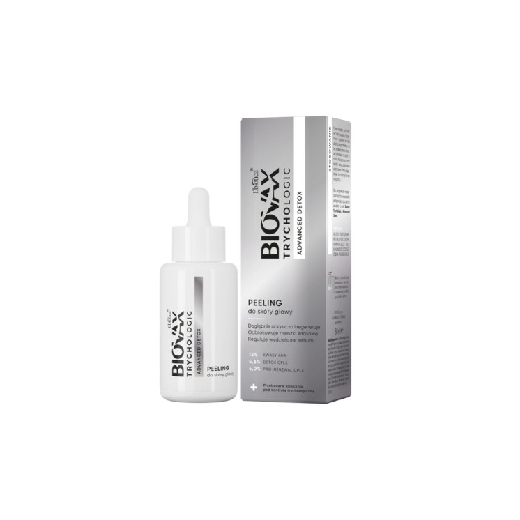 L'biotica BIOVAX Trychologic Advanced Detox Peeling do skóry głowy 50 ml