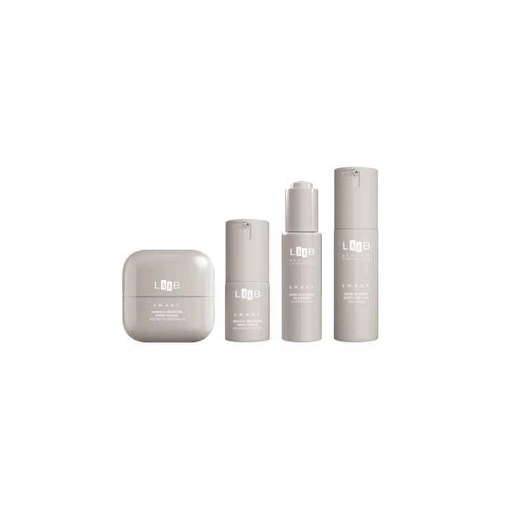 AA LAAB S.M.A.R.T. Zestaw Prezentowy: Krem-maska + Multi-krem + Super-serum + Krem SPF50
