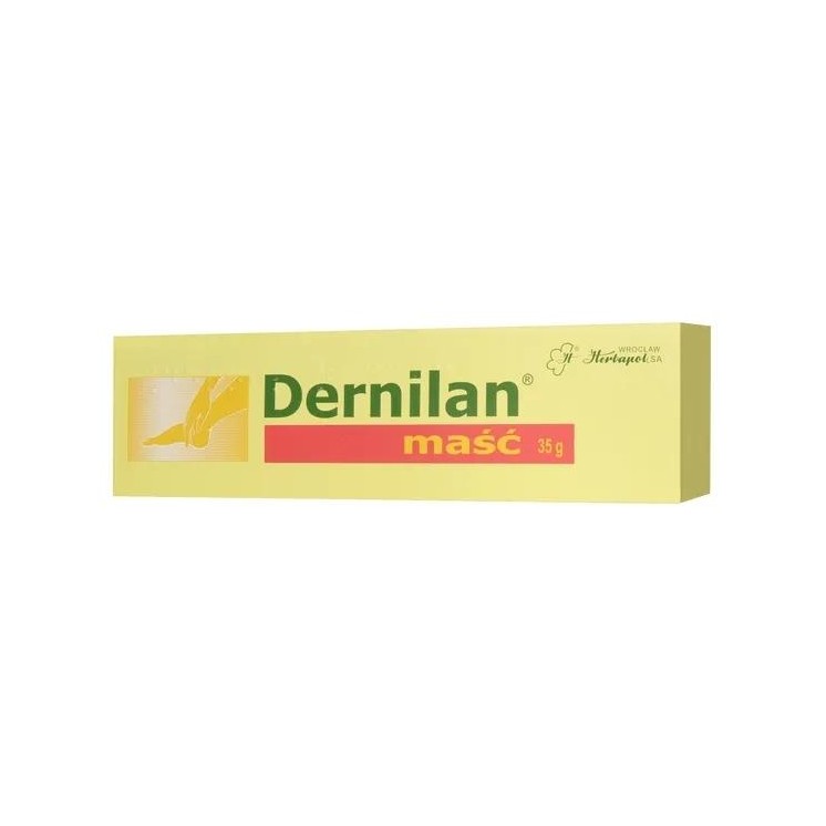 Dernilan Zalf voor gebarsten, verdikte ego en eeltplekken op de opperhuid 35 g
