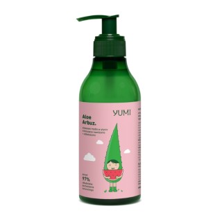 Рідке мило для рук Yumi Aloe Vera Інтенсивно зволожуюче Кавун 400 мл