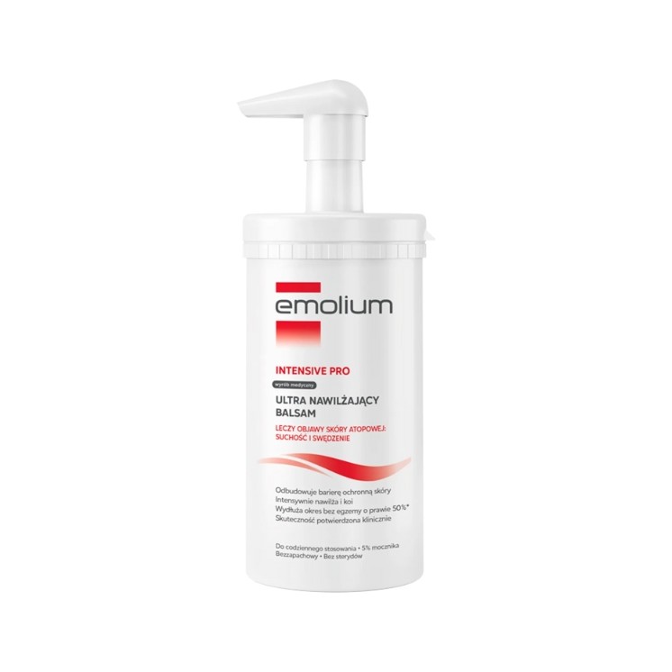 Emolium Intensive Pro balsam ultra nawilżający skóra sucha wrażliwa i atopowa 500 g