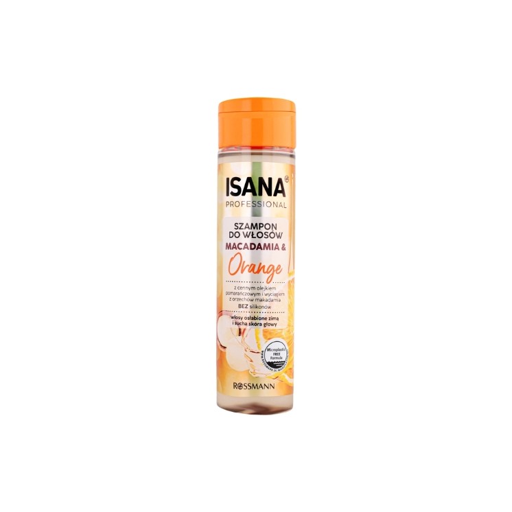 Isana Professional Szampon do włosów osłabionych Macadamia & Orange 250 ml