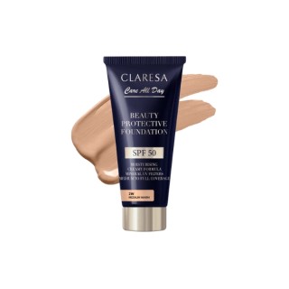 Claresa Feuchtigkeitsspendende Foundation mit SPF50 2W Medium 30 Warm
