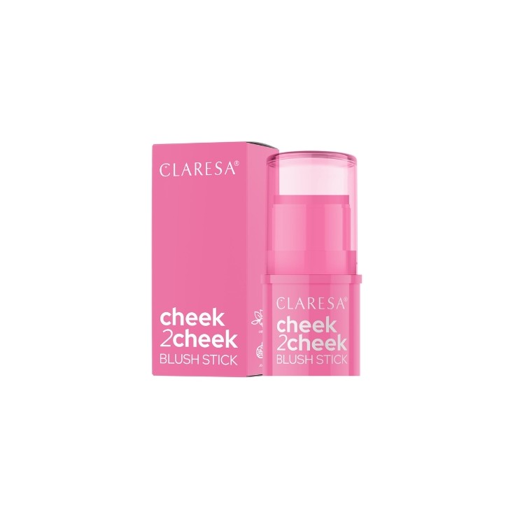Claresa Cheek2Cheek Blush Stick Crémeux /01/ Rose Pink 5 , 5 g