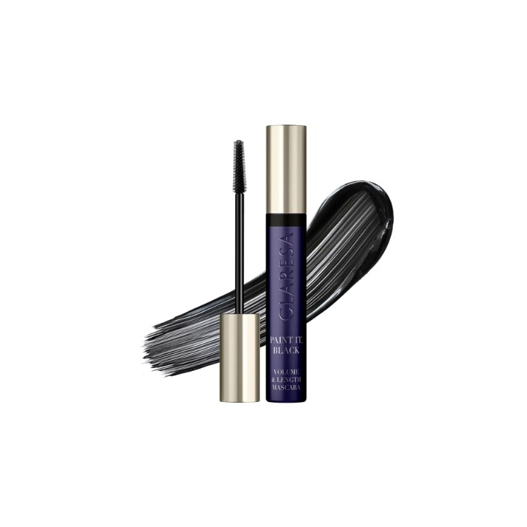 Claresa PAINT IT Black Mascara Allongant et Épaississant 10 g
