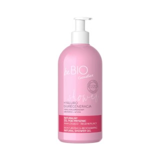 BeBio Cosmetics Natürliches Duschgel HYALURO bioREGENERACJA feuchtigkeitsspendend und regenerierend 350 ml BeBio Cosmetics Natürliches Duschgel HYALURO bioREGENERACJA feuchtigkeitsspendend und regenerierend 350 ml