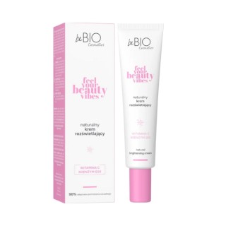 Crème Visage Éclaircissante Feel Your Beauty Vibes BeBio Cosmetics 40 ml