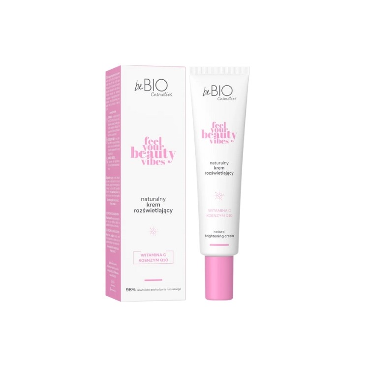 Crème Visage Éclaircissante Feel Your Beauty Vibes BeBio Cosmetics 40 ml