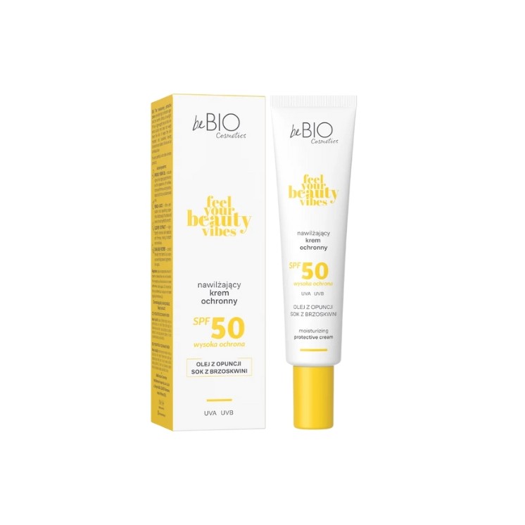 BeBio Cosmetics Hydraterende Beschermende Gezichtscrème SPF50 FEEL YOUR BEAUTY VIBES 40 ml