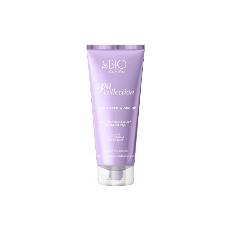 Натуральний відновлювальний крем для рук BeBio Cosmetics Black Amber та Orchid 50 мл