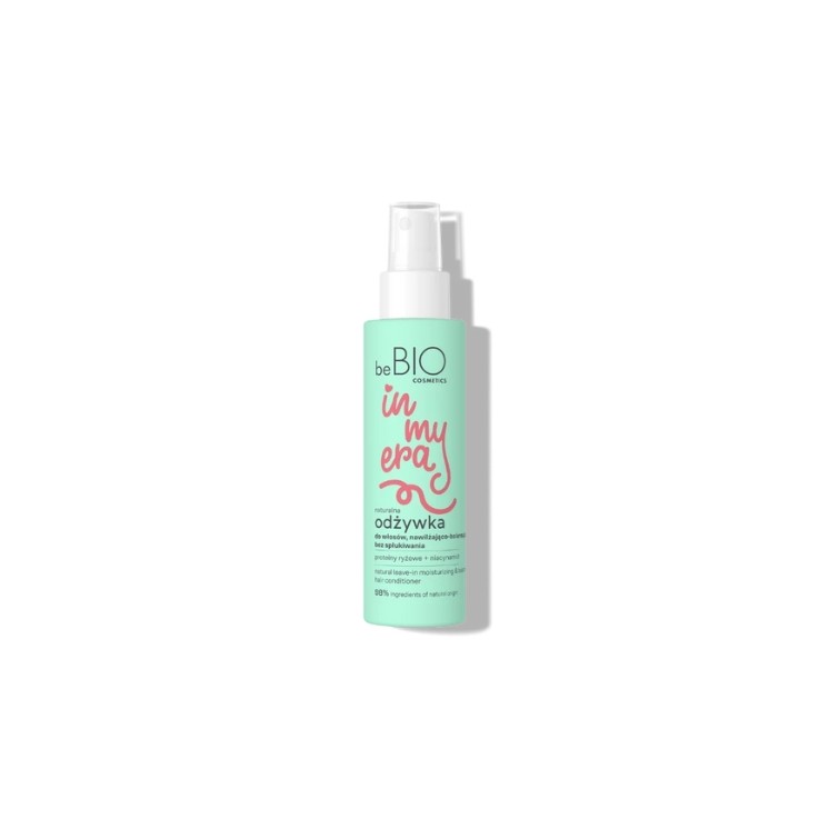 BeBio Cosmetics IN MY ERA Après-shampoing naturel hydratant et équilibrant, sans rinçage, 150 ml