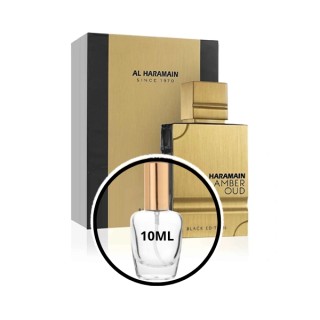 Al Haramain Amber Oud Black Edition Odlewka Wody perfumowanej dla kobiet i mężczyzn 10 ml