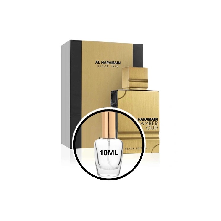 Al Haramain Amber Oud Black Edition Odlewka Wody perfumowanej dla kobiet i mężczyzn 10 ml
